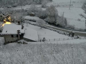 Bed and Breakfast Ai Piedi Del Catria inverno
