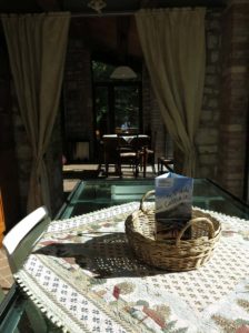 Zona comune bed and breakfast Ai Piedi Del Catria